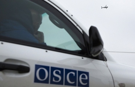 OSCE monitors caught up in small arms crossfire